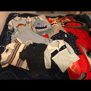 Boys infant to toddler clothes